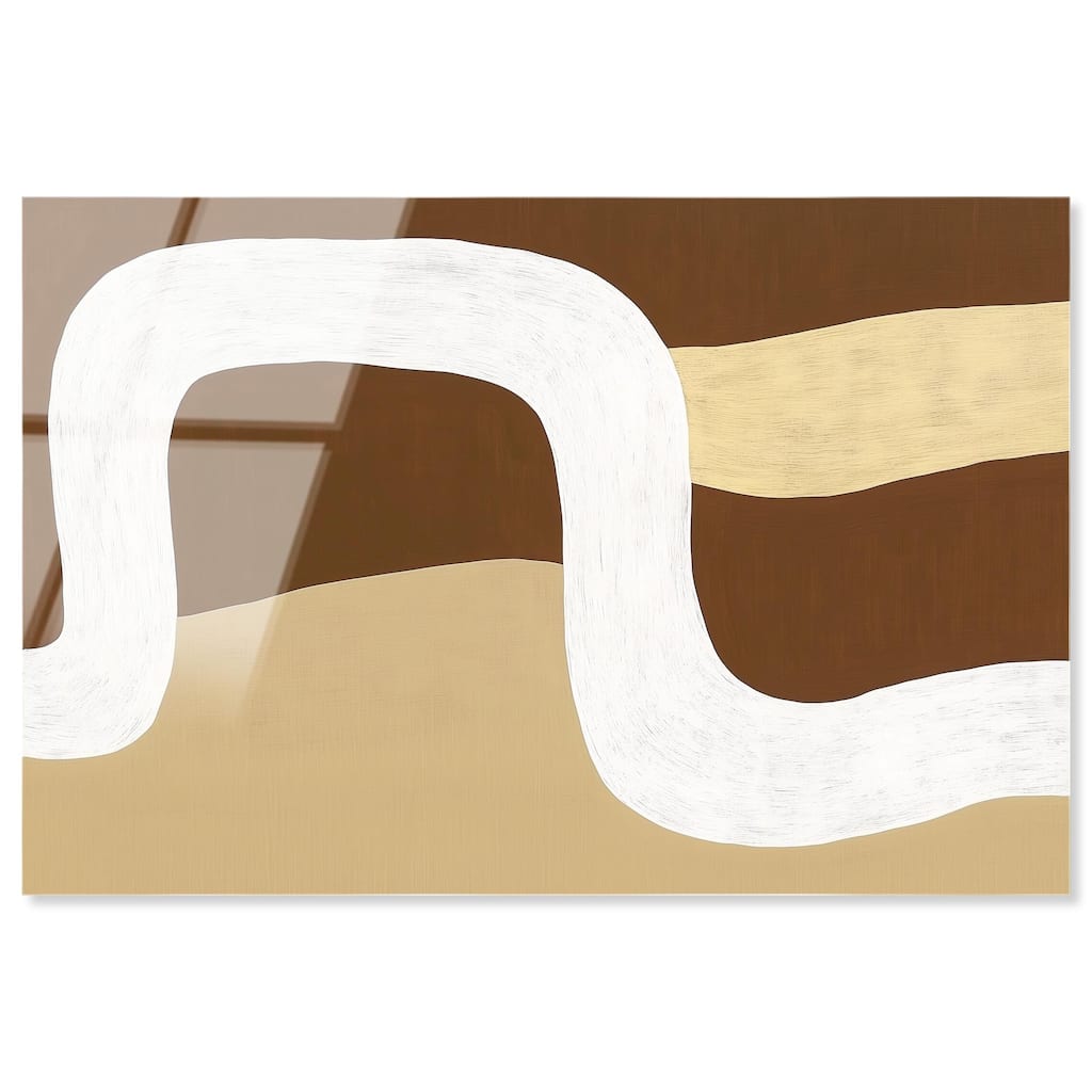 Minimal Wavy II Acrylic by Art Remedy, Ready to Hang