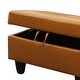 preview thumbnail 6 of 5, Acroma Ginger Rectangle Living Room Ottoman Foot Rest Stool