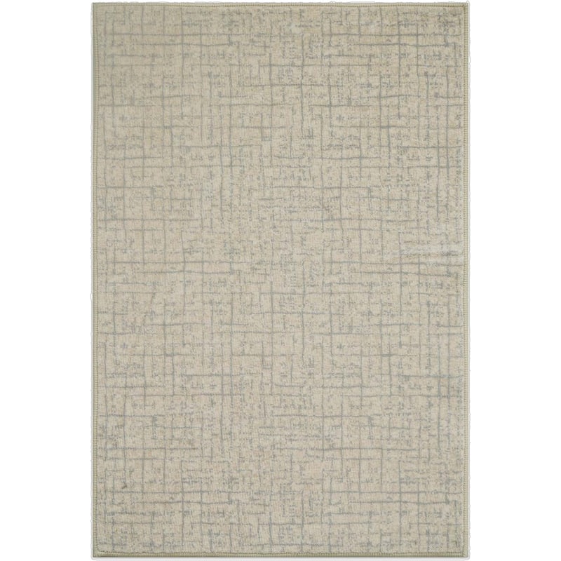 HomeRoots Abstract Geometric Modern, Contemporary Rectangle Area Rug