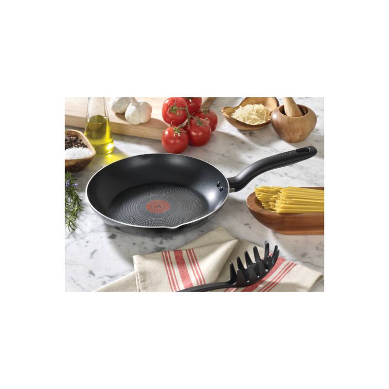 T-fal Culinaire Nonstick Cookware, 3 Piece Set, Black