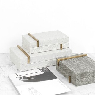 Snake Pattern Box FloralGoods Snake Skin Pattern Jewelry Box - Bed Bath & Beyond - 27105334