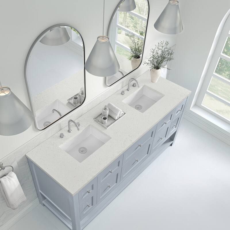 James Martin Vanities 330-V72-3LDL Breckenridge 72" Free Standing