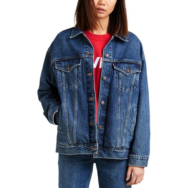 levi's denim vest womens