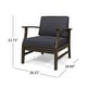 preview thumbnail 14 of 86, Christopher Knight Home - Outdoor Patio Conversation Set, Acacia Wood Frame, Cushions & Slatted Coffee Table