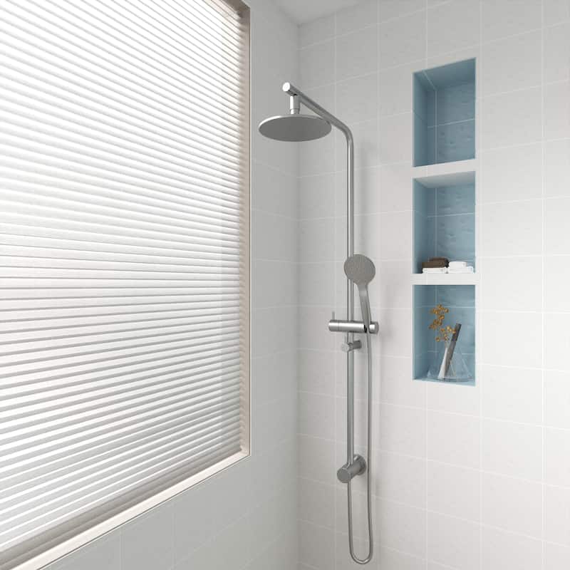Merola Tile Berta Blanco 7-7/8" x 7-7/8" Ceramic Wall Tile - Case (25 Tiles)
