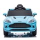 preview thumbnail 31 of 39, Official Licensed Aston Martin 12V Kids Ride-On Car with Remote Control, 4-Wheel Suspension, LED Lights, Music, and USB Port