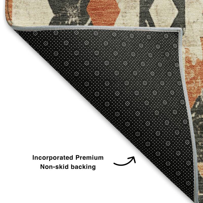 Premium Washable Super Soft Southwest Global Mayfield Rug