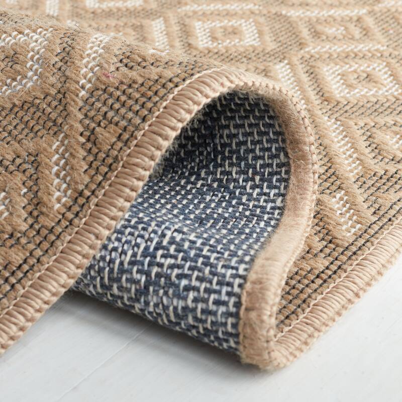 SAFAVIEH Aspect Roseta Rustic Moroccan Jute Rug