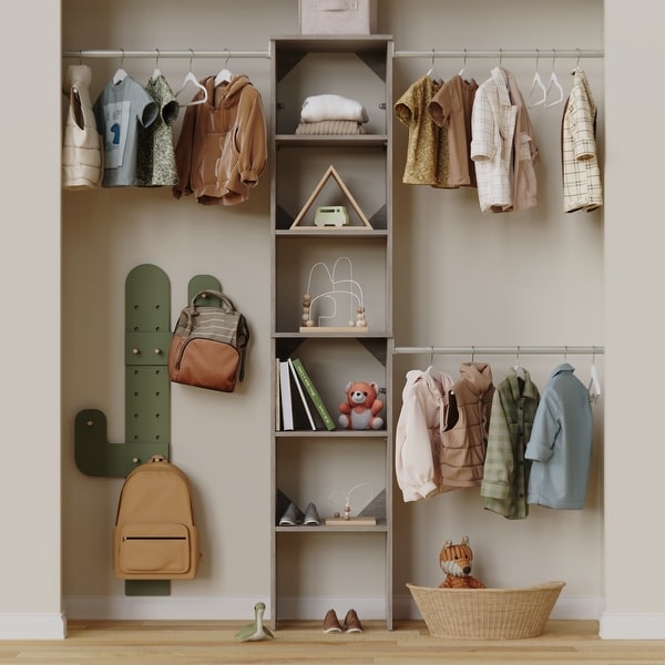 ClosetMaid SuiteSymphony 16-inch Wide Tower Starter Closet