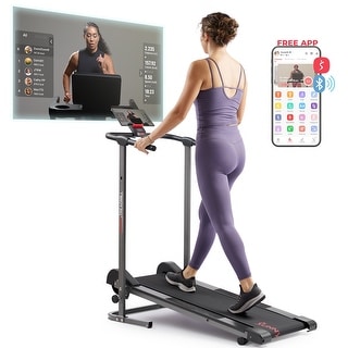 Sunny No-Power Manual Treadmill - SF-T1407SMART - Bed Bath