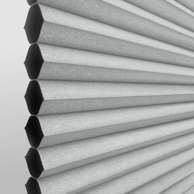 48-inch Grey/White Cordless Blackout Cellular Shade