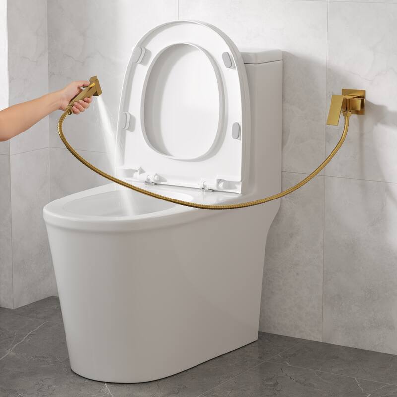 GRANDJOY Bathroom Handheld Bidet Attachment for Personal Hygiene, Pet Washing, and Cloth Diaper Rinsing