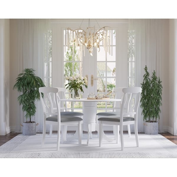slide 2 of 9, Olivia 5-pieces Dining Table and Chair Table and 4 Chairs