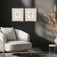 preview thumbnail 4 of 2, Paragon Peony Grand Framed Art - Set of 2