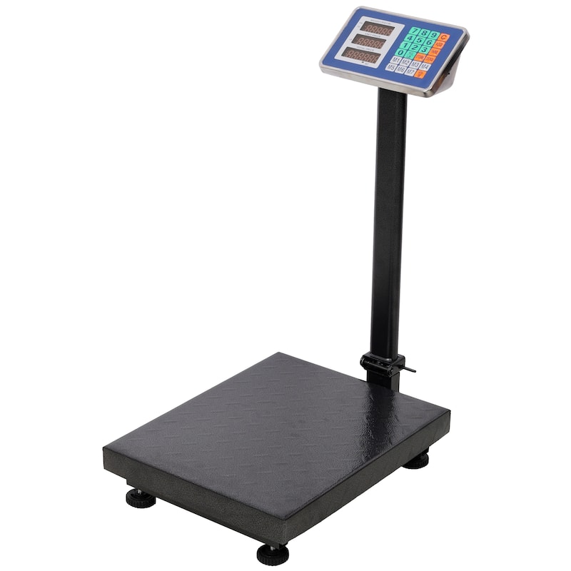 Anmytek Heavy Duty Platform Scale Industrial Commercial Warehouse Shipping Weighing