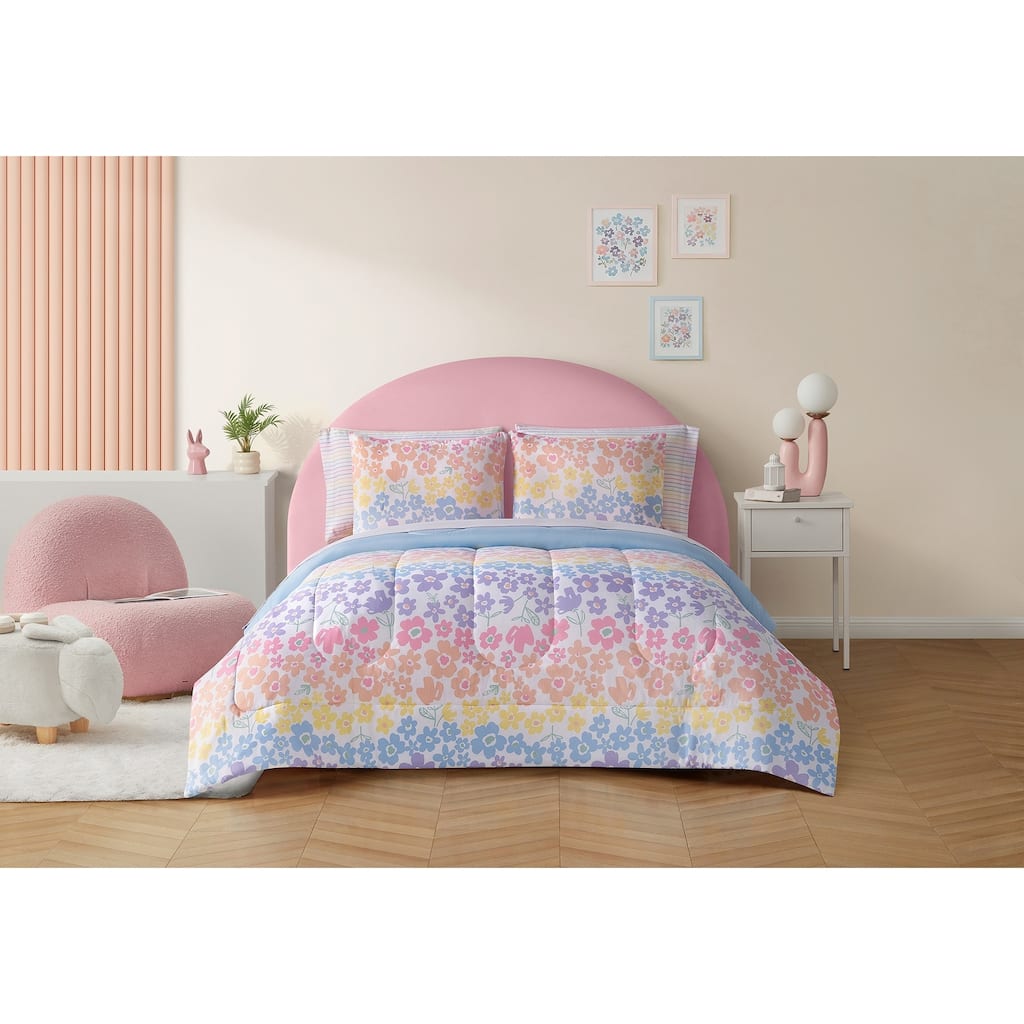 Floral Juvenile Bed in a Bag