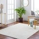 preview thumbnail 1 of 6, Artistic Weavers Alf Machine Washable Plush Area Rug 2' 7" x 9' 10" - Ivory - Runner