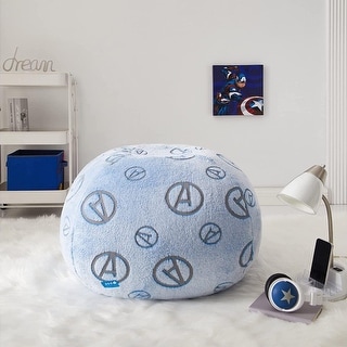 Marvel Avengers Embossed Round Bean Bag Chair