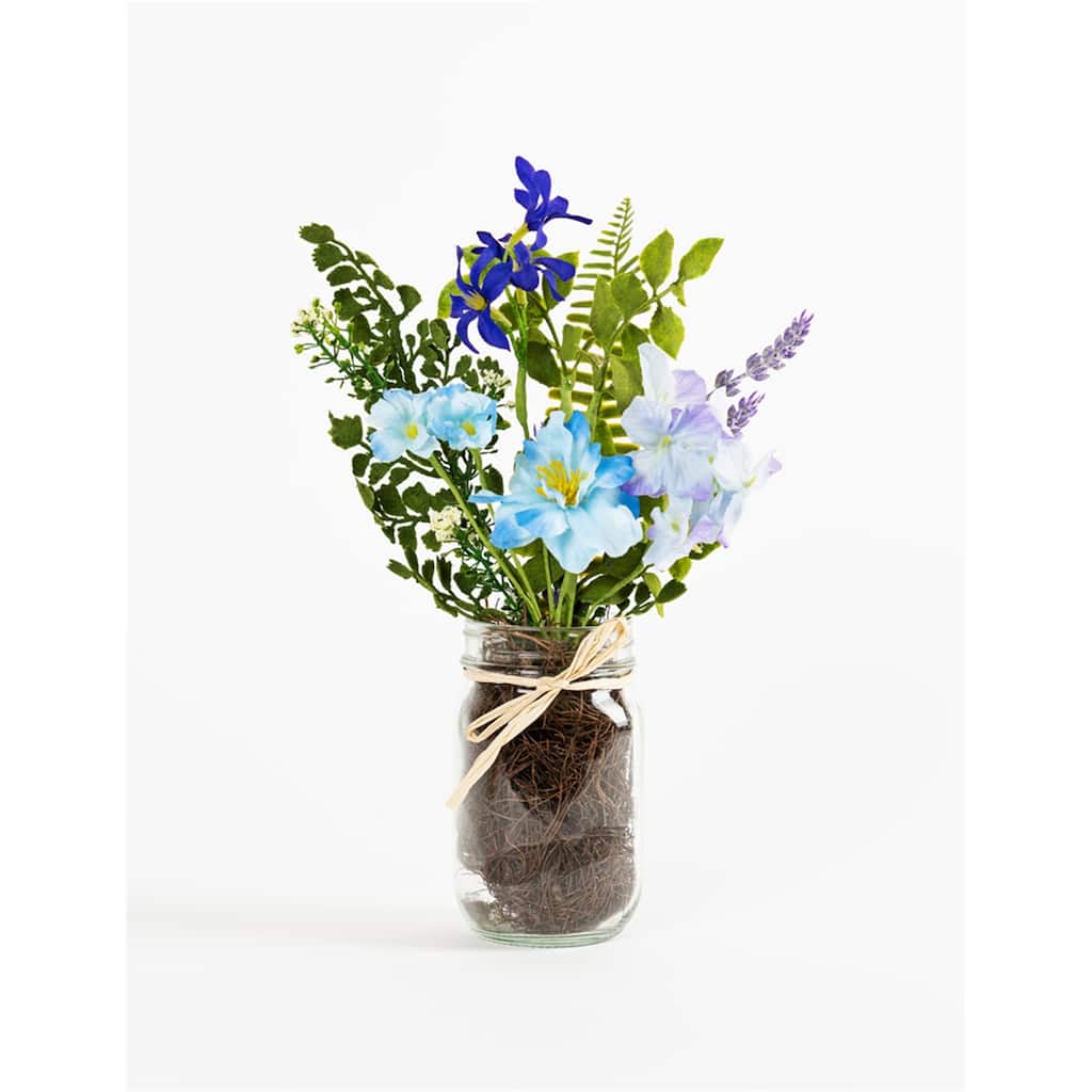 Mixed Floral Jar Vase (Set of 6)