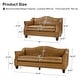 preview thumbnail 24 of 29, Franco Traditional Genuine Leather Sofa Set of 2 by HULALA HOME