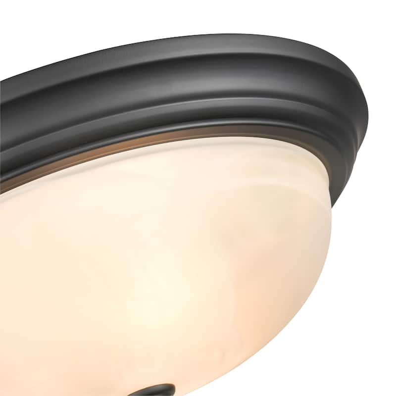 Millennium Lighting Metal 3 Light Flushmount Ceiling Light