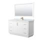 Option White / Satin Bronze Hardware