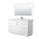 Option White / Satin Bronze Hardware