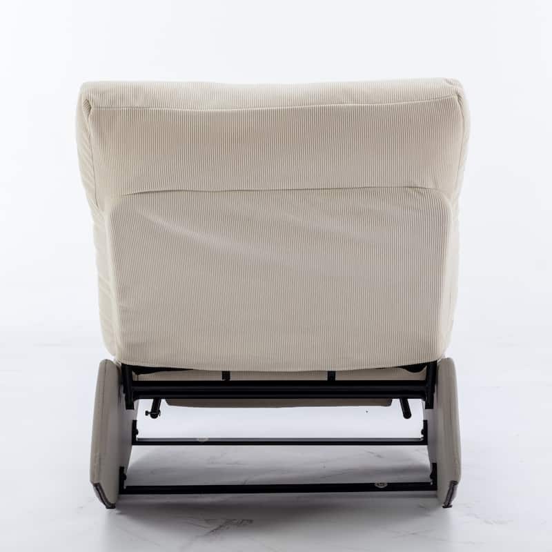 Comfy Rocker Chair with Footrest,Accent Reading Chair