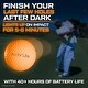 preview thumbnail 2 of 4, Activ Life LED Golf Balls (3 Orange) Best Glow in the Dark Golfer Gifts for Men and Women Night Golfing Unique Novelty