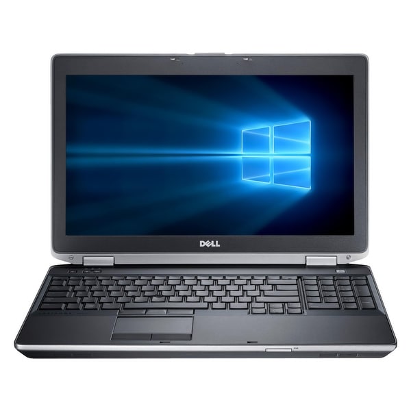 Refurbished Laptop Dell Latitude E6530 15.6" Intel Core i5-3320M 2.6GHz 8GB DDR3 1TB Windows 10 Pro 1 Year Warranty - Black
