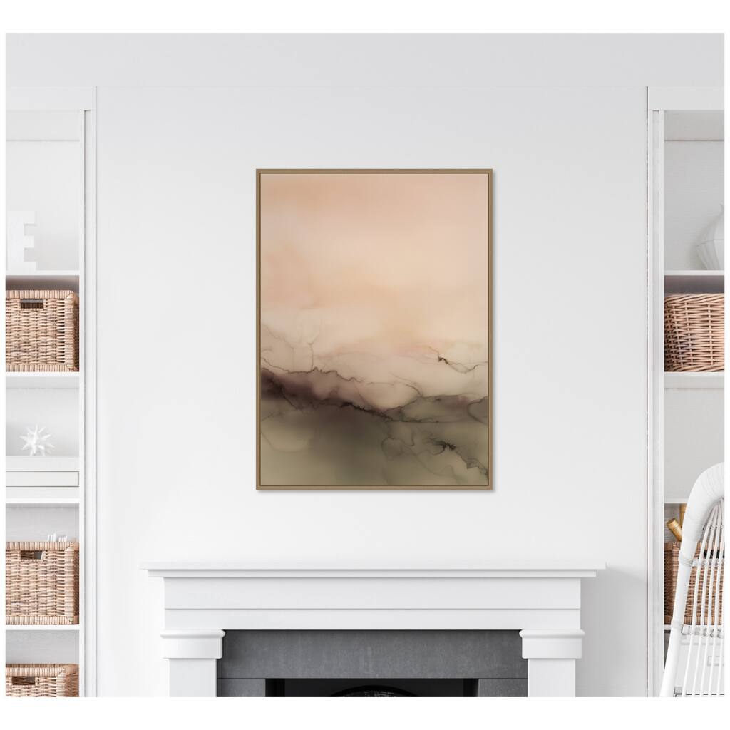 Kate and Laurel Dawn No. 2 by Amy Lighthall Framed Canvas Wall Art Print