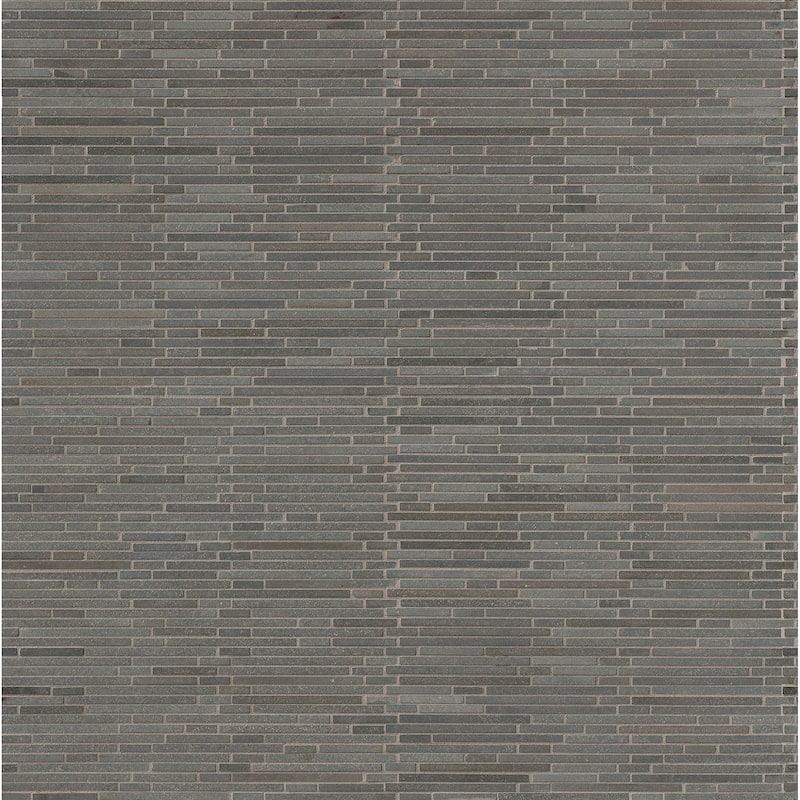 Ackland AKM-S-12X12BRH-CA 12" x 12" Marble and Stone Brick Mosaic Tile