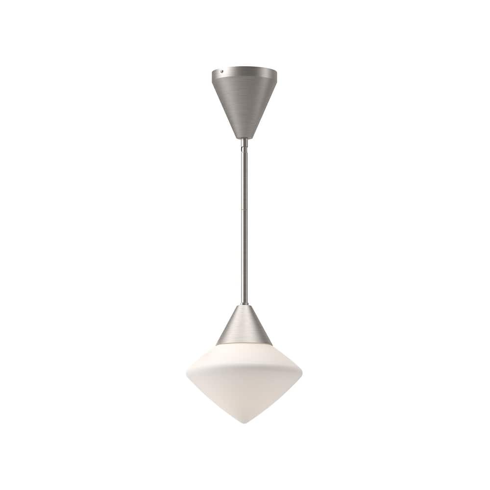 Alora Lighting PD537508OP Nora 8" Wide Mini Pendant with Opal Glass