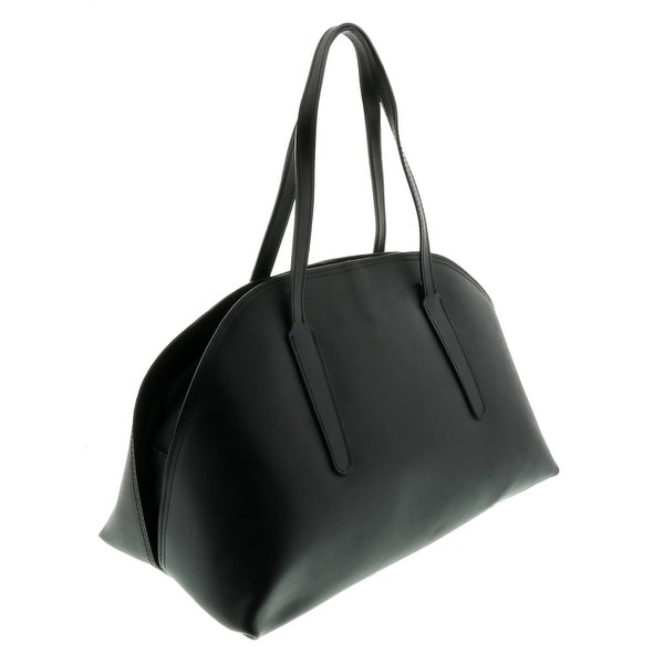 HS2034 NR ARES Black Leather Satchel/Shoulder Bag - 14.5-10-8