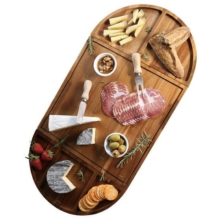 Large Charcuterie Board & Cheese Board - Acacia Wood Grazing Board ...