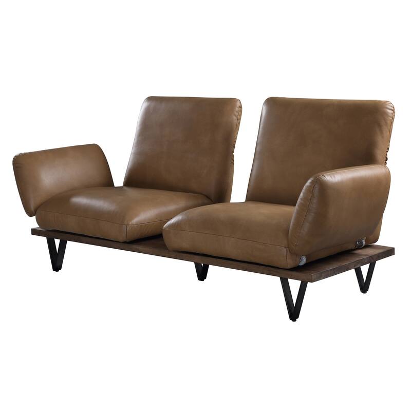 Thurston Nutmeg Swivel Sofa