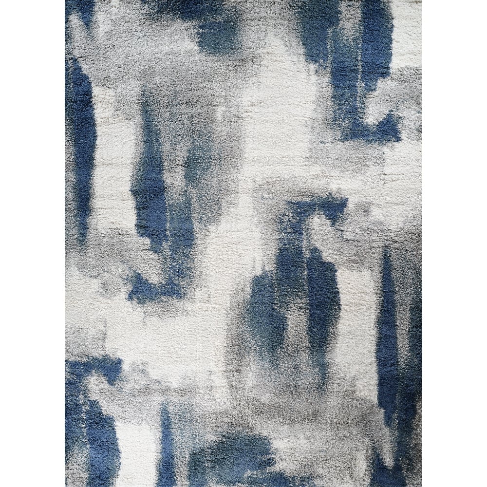 Noori Rug Lux Gordon Abstract Modern 2-inch Thick Shag Rug