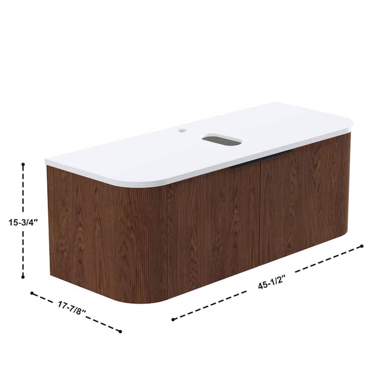 Dillon 46" Single Vanity 5 Pc Combo