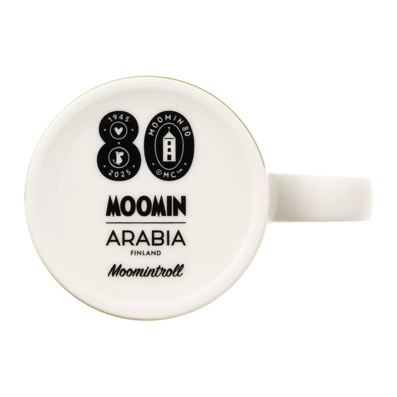 Moomin Arabia Mug 10oz Snorkmaiden & Moomintroll, 2-Piece