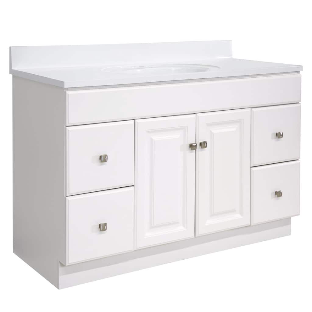 Design House 586479 Wyndham 49" Free Standing Single Basin Vanity Set