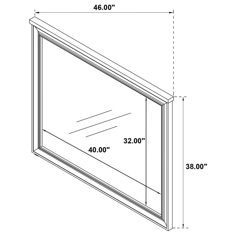 Pembroke Bedroom Set Washed Oak