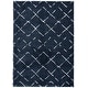 preview thumbnail 23 of 154, SAFAVIEH Arizona Shag Nevada 1.2-inch Thick Rug 4' x 6' - Slate Blue/Ivory
