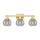 Option Satin Gold / Light Smoke Deco Swirl