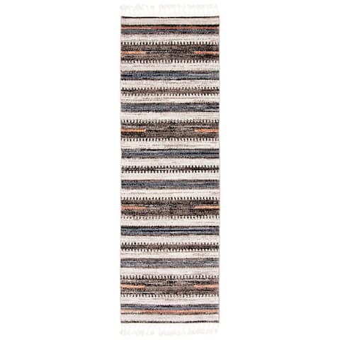 ECARPETGALLERY Kybella Linear Bohemian & Eclectic Rug