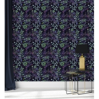Dark Purple Wallpaper - Bed Bath & Beyond - 35646733