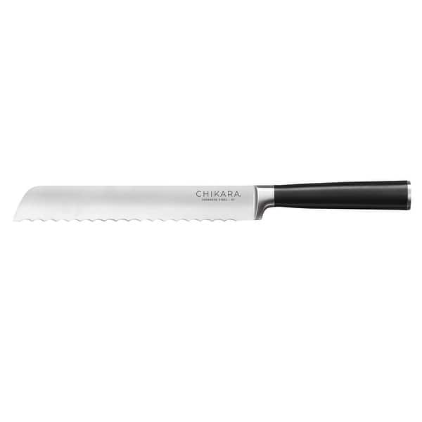 Ginsu Chikara Series Forged 420J Japanese Stainless Steel Serrated Bread  Knife - On Sale - Bed Bath & Beyond - 12147886