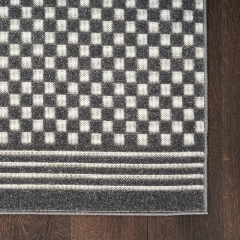 Nourison Casual Indoor only Geometric Area Rug