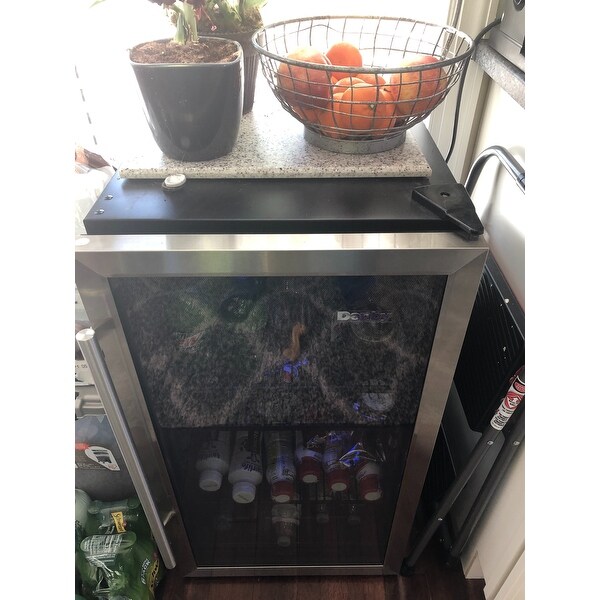 Danby Designer 3 3 Cu Ft 117 Can Free Standing Beverage Center Dbc117a2bssdd 6 Overstock 30547156