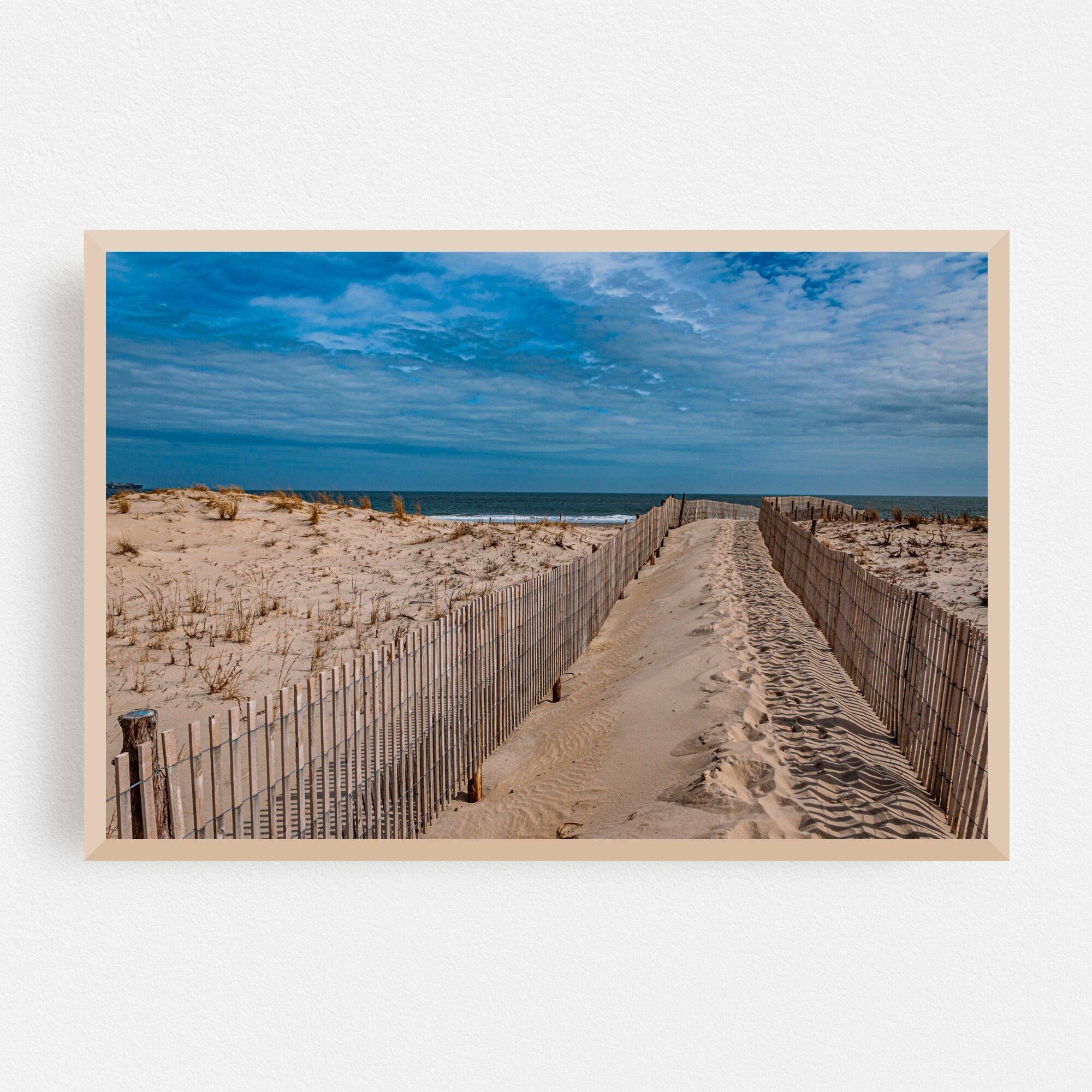 Shop Rehoboth Beach Delaware Beach Framed Wall Art Print Overstock 31655312