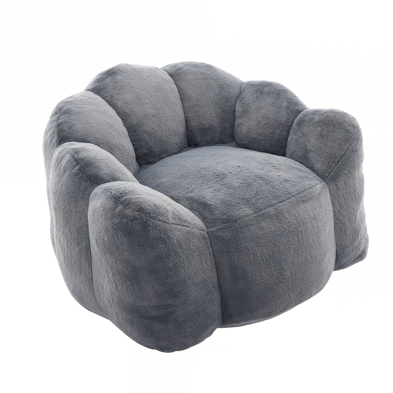 Adult Bean Bag Sofa with Pull Ring can be Easily Moved Suitable for Various Environments Such as Living Room, Bedroom, etc.